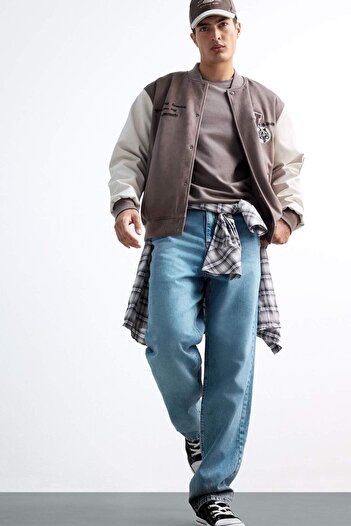 DeFacto Baggy Fit Geniş Paça Jean Pantolon E8422AX25AU