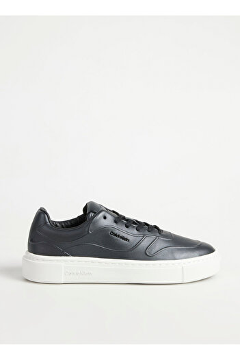 Calvin Klein Siyah Kadın Deri Sneaker HW0HW02249BEH