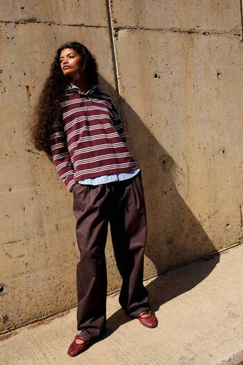 DeFacto Coool Baggy Fit Normal Waist Gabardine Trousers F7809Ax25Au