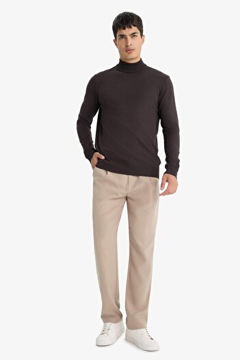 DeFacto Regular Fit Turtleneck Premium Knitwear Sweater A5282Ax25Au