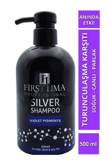 First Lima Professional Purple Anti-Orange Shampoo 500ml