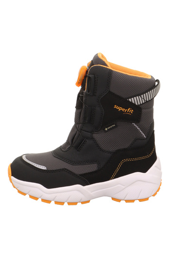 Superfit Black - Orange Boys' Boots 1-009172-0000-3