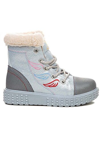 Aleza Shoes Kız Çocuk Kürklü Su Soğuk Geçirmez Bot