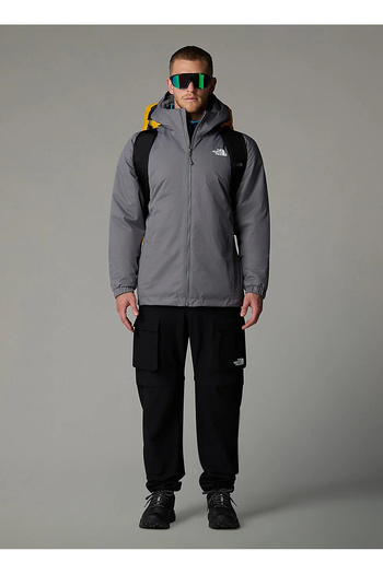 THE NORTH FACE QUEST INSULATED JACK Kapüşonlu Açık Gri Erkek Mont NF00C3020V31_M