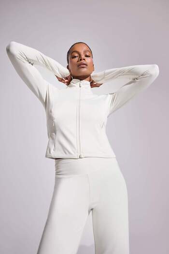 DeFacto Defactofit Slim Fit Close-Fitting Stand-Up Collar Inside Soft Furry Zippered Cardigan F2008Ax25Au