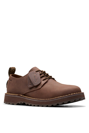 CLARKS Kahverengi Erkek Deri Günlük Ayakkabı Solsbury Lace