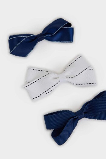 DeFacto Girl's 3-Piece Ribbon Buckle Set F6492Axns