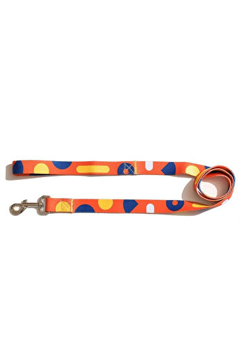 Petza Dog Walking Collar Hi Dream Higo Warm Orange