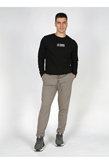 Lee Cooper Ανδρικό παντελόνι Regular Fit Mink 251 LCM 227001 DUMPLE VIZON