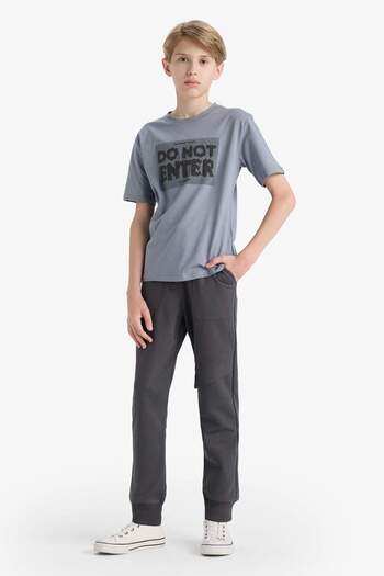 DeFacto Boy's Elastic Waist Sweatpants F3806A825Au