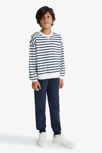 DeFacto Boy's Elastic Waist Jogger Sweatpants E7338A825Au