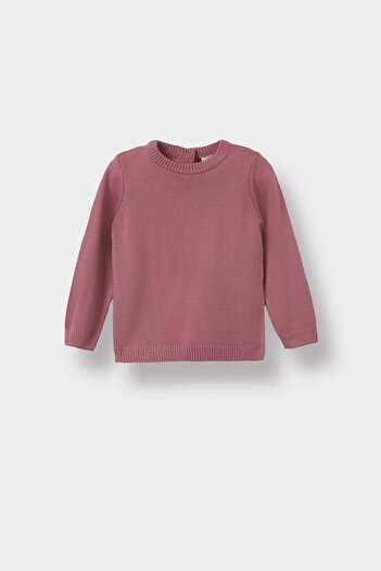 DeFacto Baby Girl Crew Neck Knitwear Sweater X8187A225Au