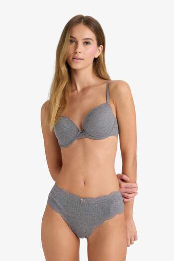 DeFacto Lace Detailed Hipster Panties with Lacing-Fall in Love F6143Ax25Wn