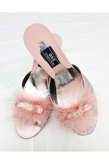 GC Stoned Feather Stoned Platform Women's Slippers 215