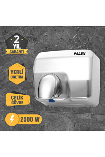 Palex Fotoselli El Kurutma Makinesı 2500W Paslanmaz Çelik Gövde-Trentyol