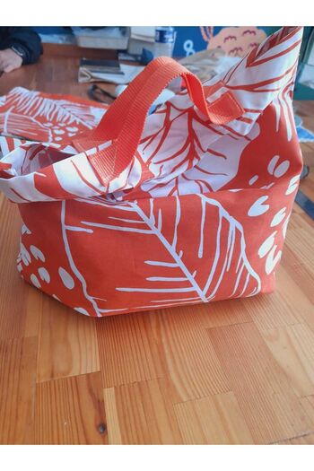 BREZZA HANDMADE Patterned Cloth Bag