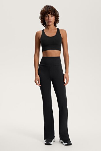 Oysho Comfortlux Split Flare Pants
