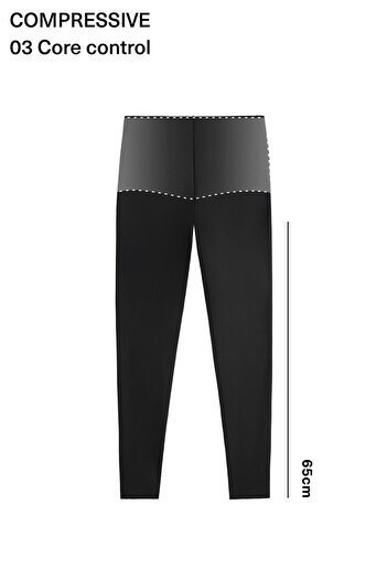 Oysho Compressive Core Control Bilek Hizasında Tayt