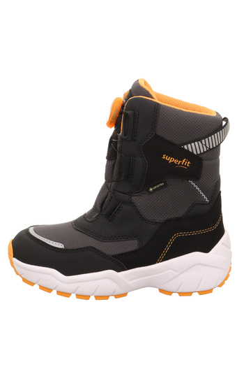 Superfit Black - Orange Boys' Boots 1-009172-0000-2