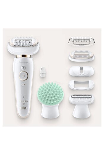 Braun جهاز إزالة الشعر Silk-épil 9 Flex 9020 Sensosmart اللاسلكي الرطب والجاف 3 في 1