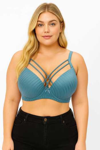 wear treasure C CUP WIRE BURET HOLY CROSS STRING BLUE SUtien