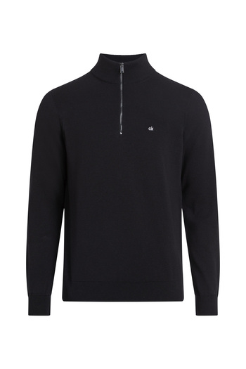 Calvin Klein Hooded Collar Black Men's Regular Sweatshirt K10K113748Beh