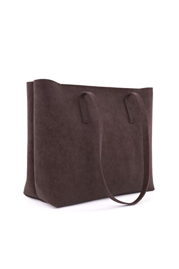 HONEY BAG Dora Nubuck Waterproof Large Size Women's Hand and Shoulder Bag