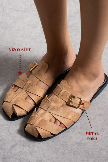 diya shoes Shay Yoshi Women's Imported Suede Slippers - Comfortable Orthopedic Casual Summer Slippers