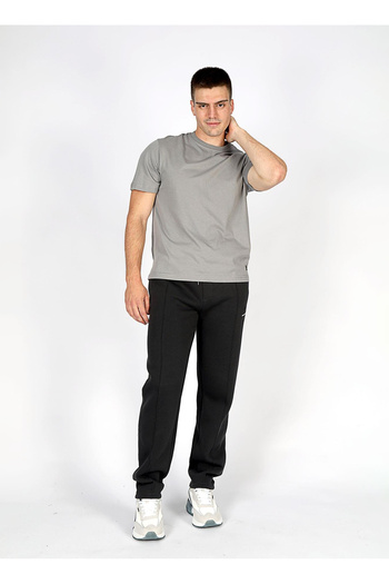 Lee Cooper Crew Neck Gray Men's T-Shirt 251 Lcm 242001 Hevass Gray