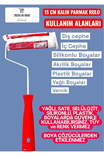 OSKAR FIRÇA 4 LÜ SÜPERLÜKS PROFESYONEL BOYACI SETİ HER ALANDA ÇOK KULLANIŞLI SET