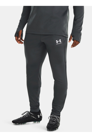 Under Armour Γκρι ανδρικό ελαστικό παντελόνι με στενή εφαρμογή στη μέση 1379587-025 UA M's Ch. Παντελόνι τρένιο