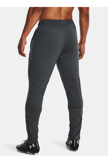 Under Armour Γκρι ανδρικό ελαστικό παντελόνι με στενή εφαρμογή στη μέση 1379587-025 UA M's Ch. Παντελόνι τρένιο