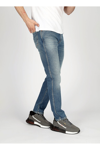 Lee Cooper Jack Gerard Blue Mid Slim Fit Men's Denim Trousers 251 Lcm 121030