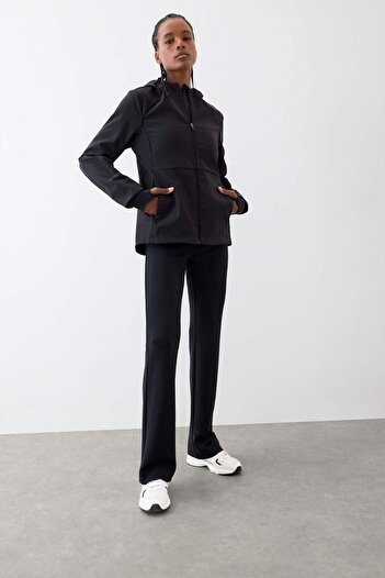 DeFacto Defactofit Flare Fit Spanish Leg Standard Length Modal Soft Touch Pants E8957Ax25Au