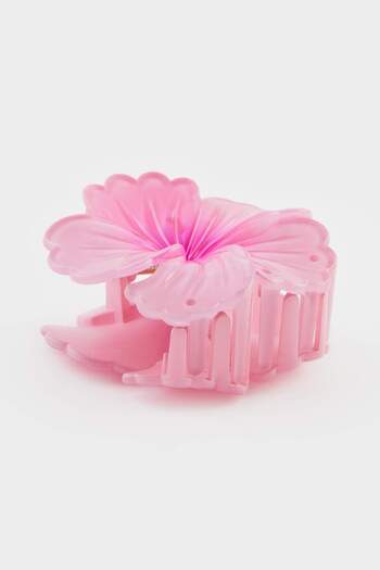 DeFacto Women's Pink Lotus Latch Buckle F4962Axns
