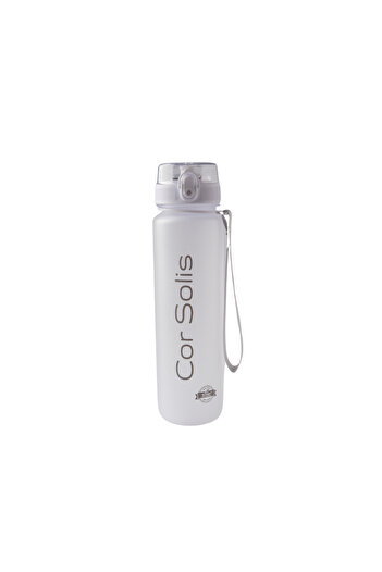 Cor Solis Sports Flask |   1 Liter Tritan Water Bottle |   Locking Lid, Bpa-Free, Odor-Free, Premium Silky Exterior Surface
