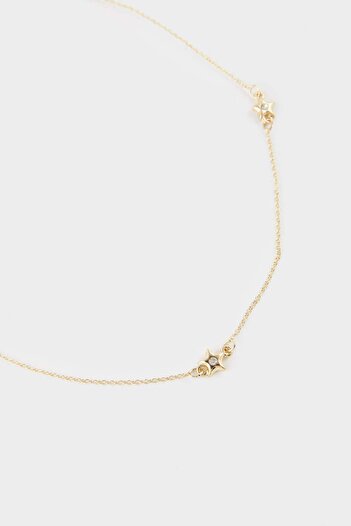 DeFacto Kadın 2'li Gold Kolye F6001AXNS