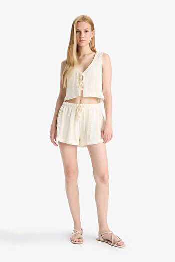 DeFacto Coool Knitwear Look Shorts F6262Ax25Hs