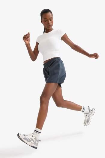DeFacto Defactofit Standard Fit Short Leg Modal Shorts F5001Ax25Sm