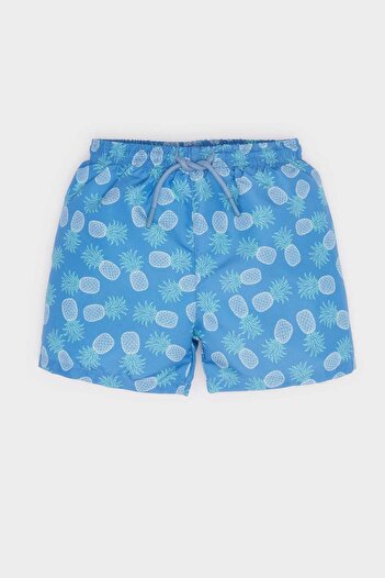 DeFacto Pantaloni scurți de baie cu model pentru bebeluși E3517A525SM