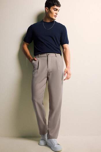 DeFacto Standard Fit Crew Neck Knitwear Short Sleeve T-Shirt D6202Ax25Au