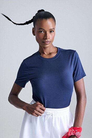 DeFacto Defactofit Standard Fit Crew Neck Sportsman Basic Plain Short Sleeve T-Shirt D2296Ax25Au