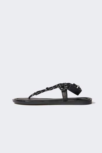DeFacto Women's Single Strap Flat Sole Slippers E7173Ax25Sp