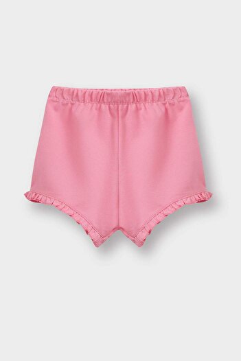 DeFacto Baby Girl Elastic Waist Pique Shorts C1454A525Sm