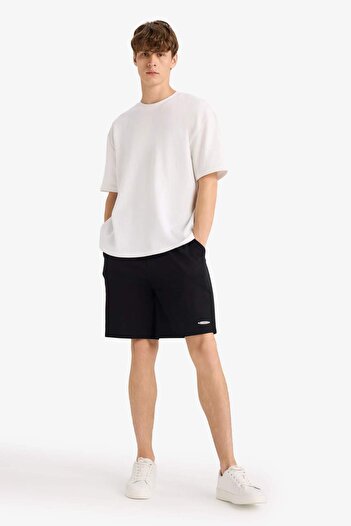 DeFacto Tight Leg Shorts with Tie-Up Waist E5843Ax25Sm