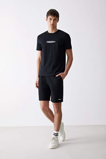 DeFacto Tight Leg Shorts with Tie-Up Waist E5843Ax25Sm