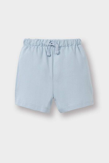 DeFacto Pantaloni scurți de bază pentru bebeluși, cu talie elastică, C1366A525SM