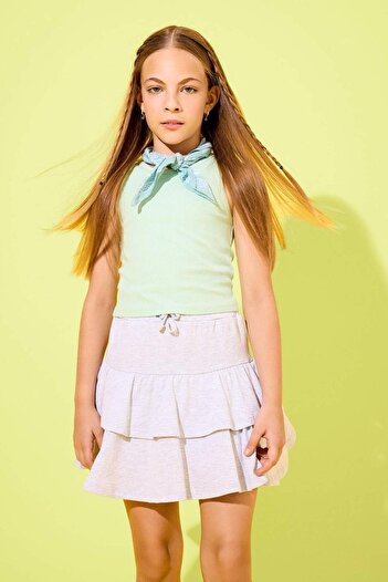 DeFacto Girl's Elastic Waist Skirt F6757A825Hs