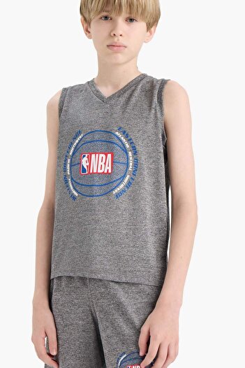 DeFacto Boy's Nba Wordmark V-Neck Undershirt E4847A825Hs