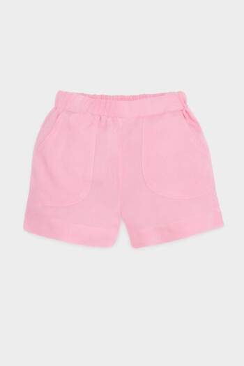 DeFacto Baby Girl Elastic Waist Basic Plain Shorts E5961A525Sm